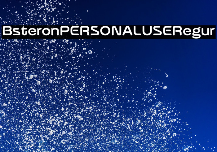 Bisteron PERSONAL USE Regular Example 2