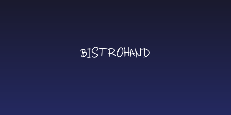 BistroHand Social Header