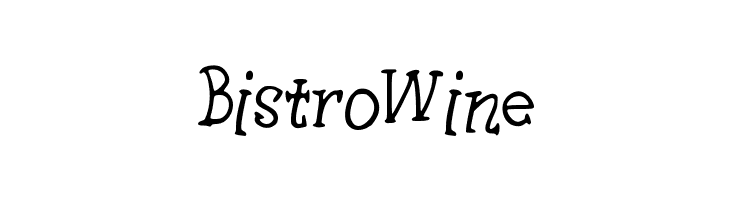 BistroWine  Скачать бесплатные шрифты