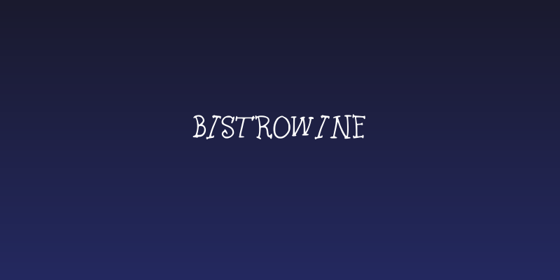 BistroWine Social Header