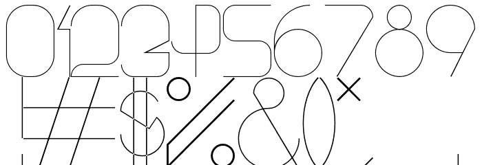 Bisurk Regular Font OTHER CHARS