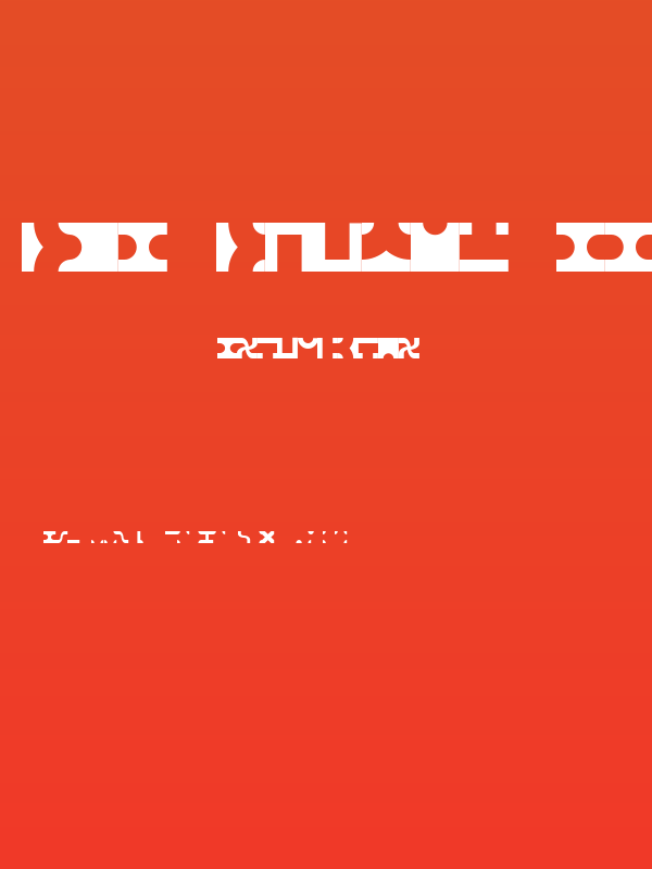 Bit Blocks TTF BRK Poster