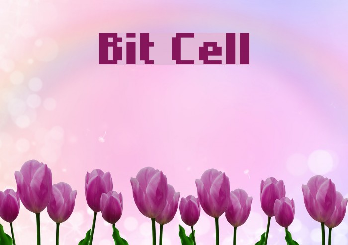 Cell font