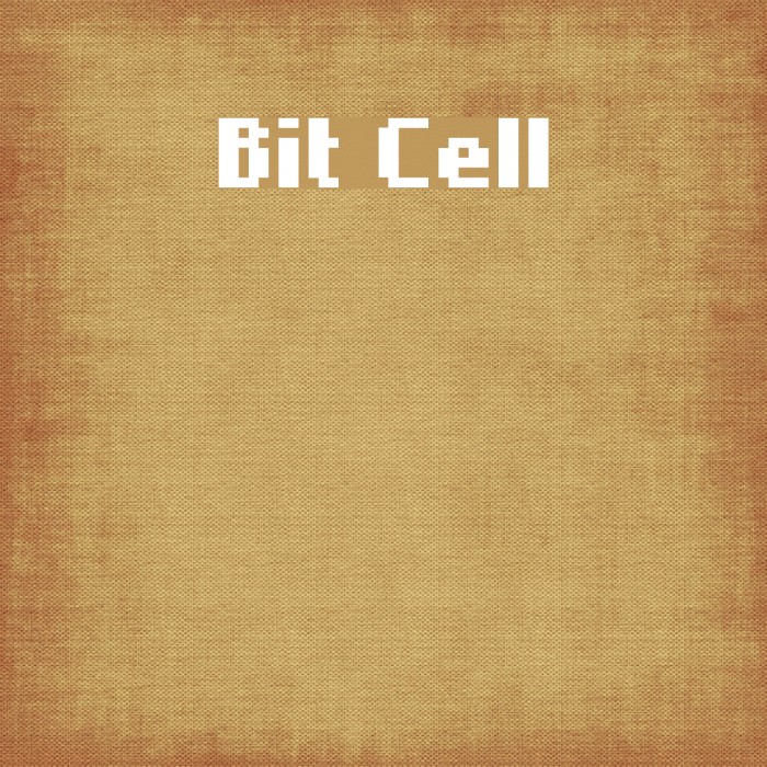 Cell font