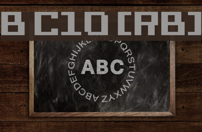 Bit Cheese10 [sRB] Fonte examples