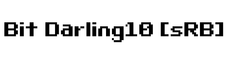 Bit Darling10 [sRB]  नि: शुल्क फ़ॉन्ट्स डाउनलोड
