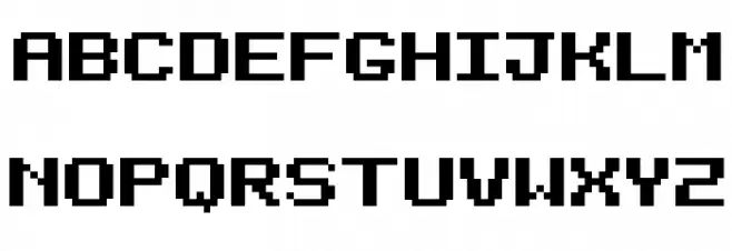 Bit Darling10 [sRB] Schriftart Groß