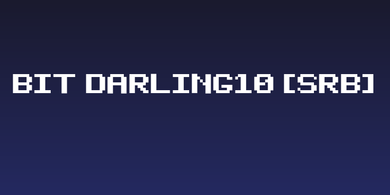 Bit Darling10 [sRB] Social Header