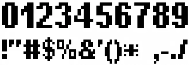 Bit Daylong11 [sRB] Polices AUTRES CHARS