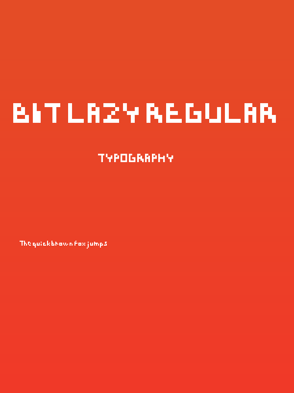 Bit Lazy Regular Poster