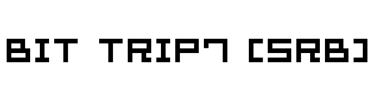 Bit Trip7 [sRB]  Frei Schriftart Herunterladen