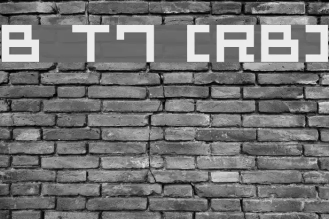 Bit Trip7 [sRB] Font examples