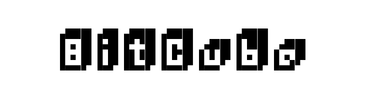 BitCube  les polices de caractères gratuit tlcharger