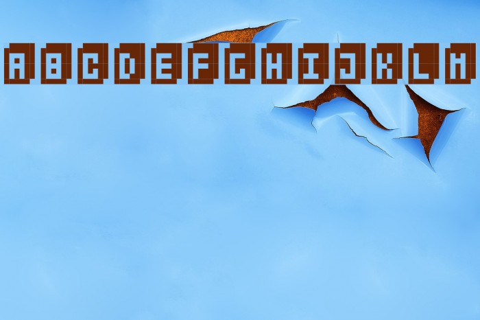 BitCube Font examples