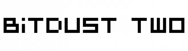 BitDust Two  les polices de caractères gratuit tlcharger