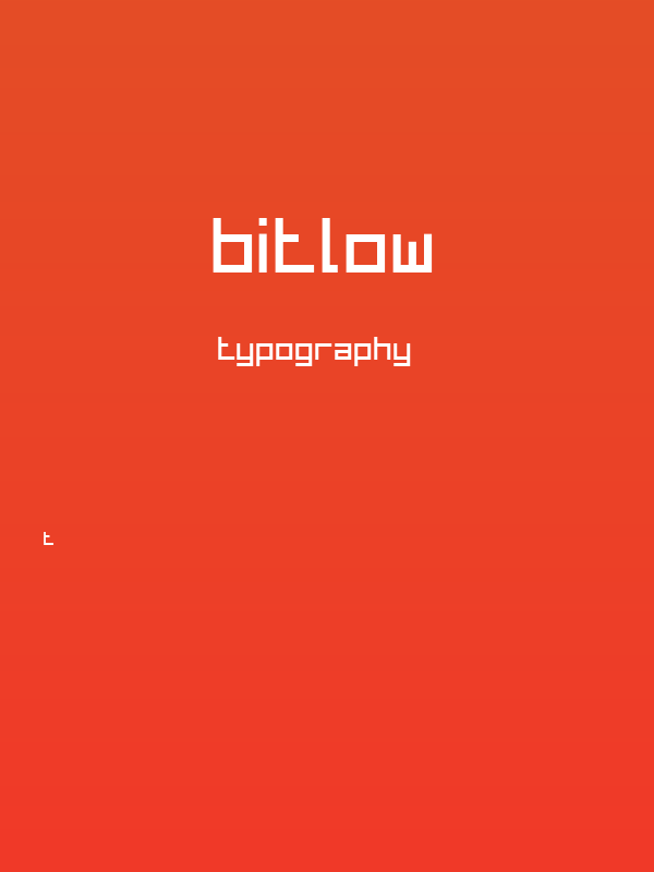 BitLow Poster