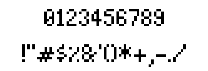 BitPotion Font OTHER CHARS
