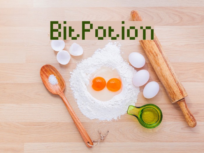 BitPotion Font examples