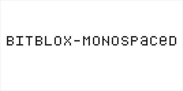 Bitblox-Monospaced Logo