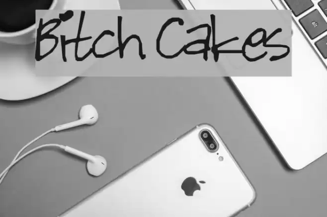 Bitch Cakes Font examples