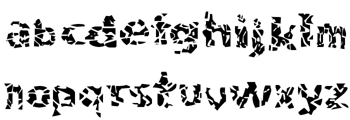 Bitched Font LOWERCASE