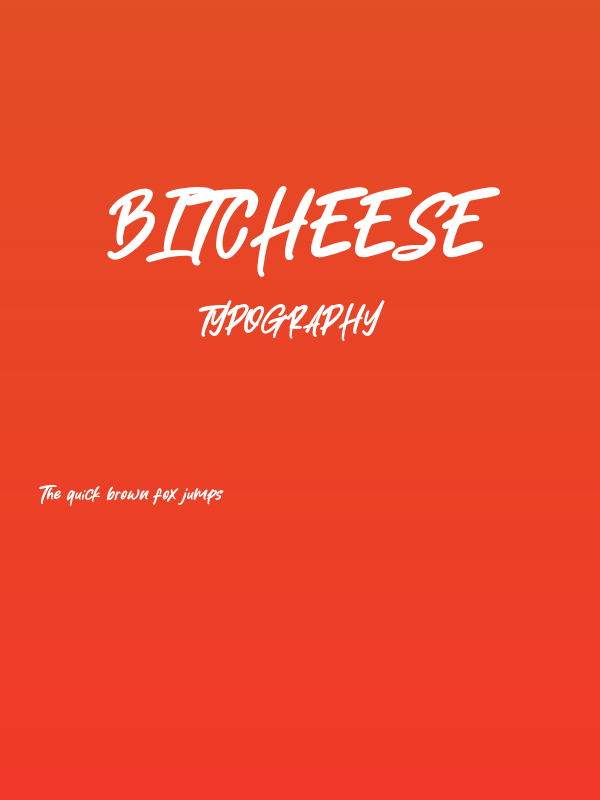 Bitcheese Poster