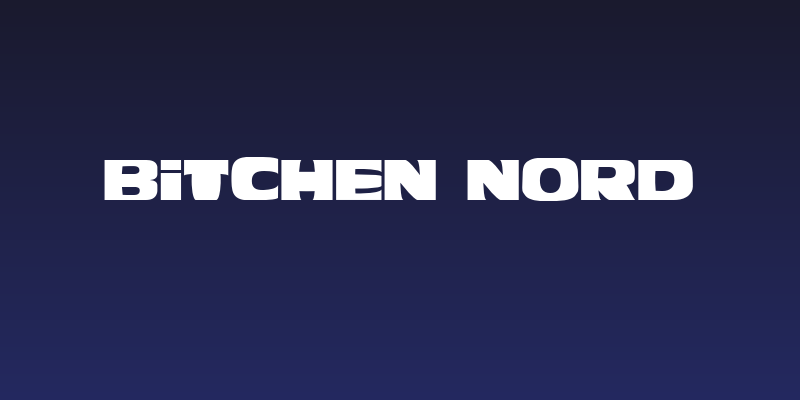 Bitchen Nord Social Header