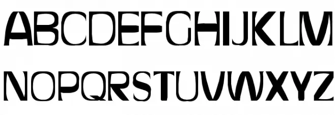 Bitchen Regular Font Litere mari