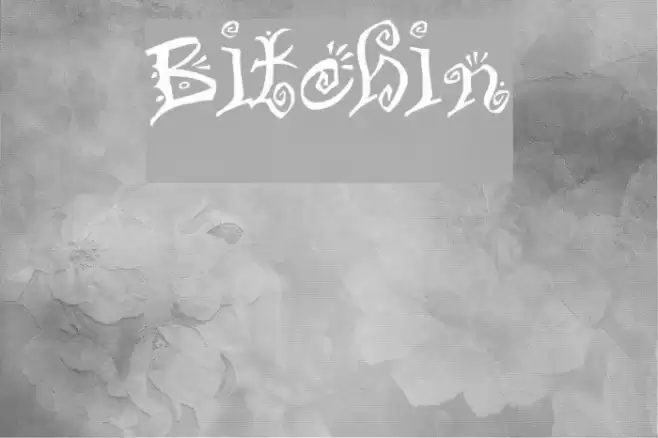 Bitchin Font examples