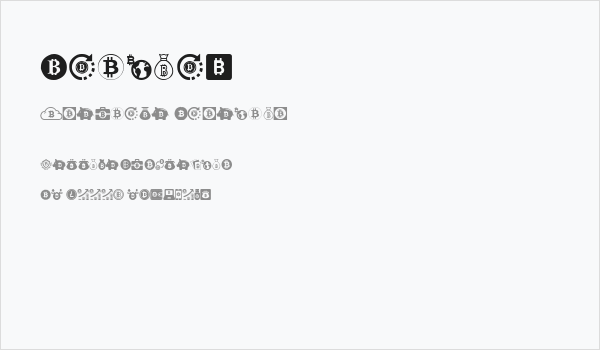 Bitcoin Business Card