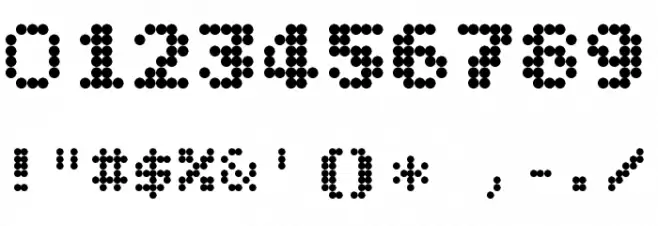 Bitcount Grid Double Ink Regular Fonte OUTROS PERSONAGENS