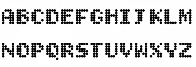 Bitcount Grid Double Ink Regular Fonte MAIÚSCULAS