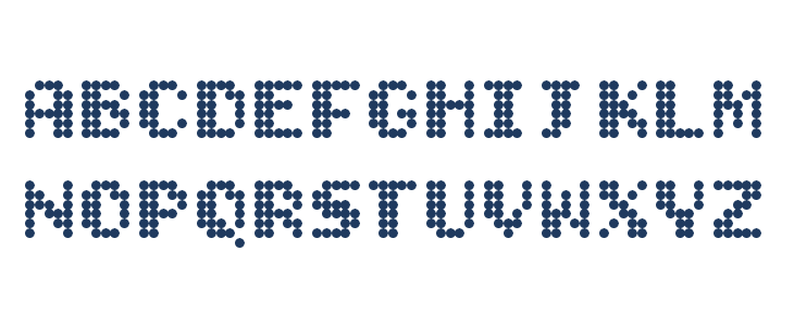 Bitcount Grid Double Regular Uppercase