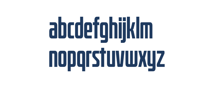 BitcrusherCdRg-Bold Lowercase