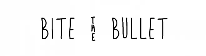 Bite _ Bullet  baixar fontes gratis