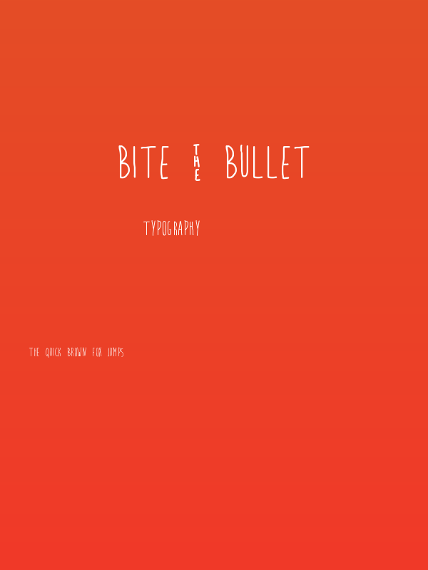 Bite _ Bullet Poster