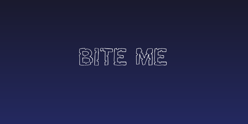 Bite me Social Header