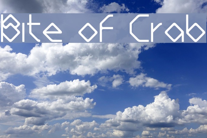 Bite of Crab Example 2