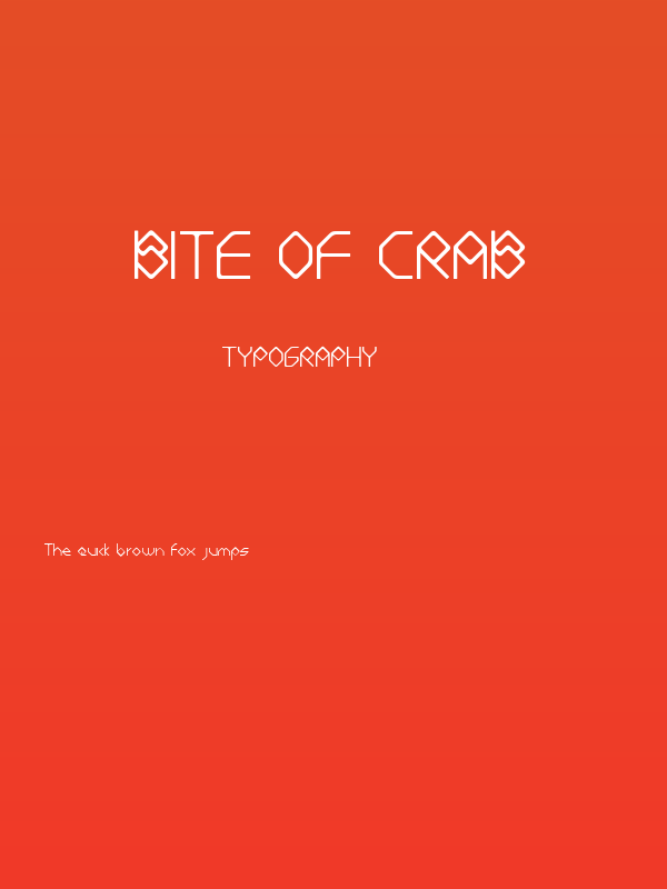 Bite of Crab Poster