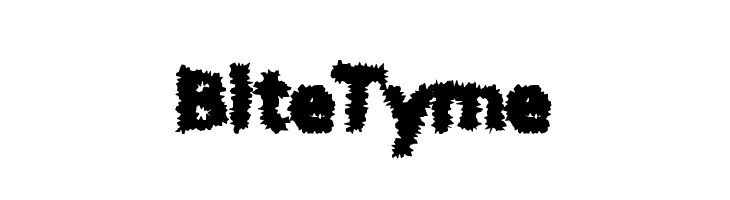 BiteTyme  Скачать бесплатные шрифты