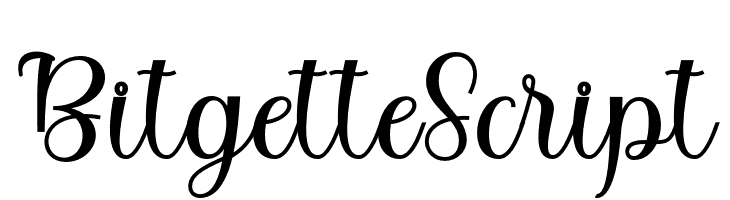BitgetteScript  font caratteri gratis