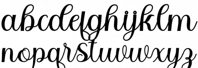 BitgetteScript خط أحرف صغيرة