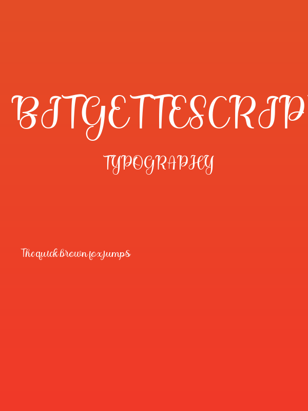 BitgetteScript Poster