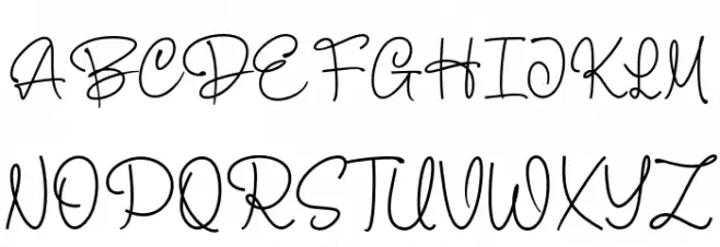 Bithea फ़ॉन्ट अपरकेस