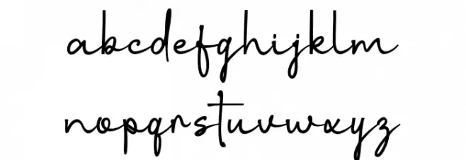 Bithea फ़ॉन्ट लोअरकेस