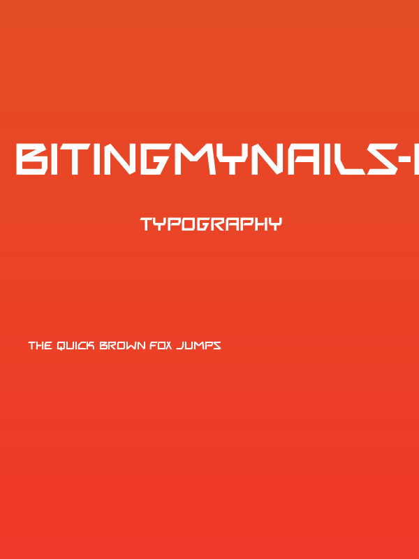 BitingMyNails-Regular Poster