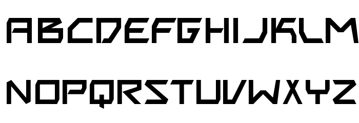 BitingMyNails-Regular Font LOWERCASE