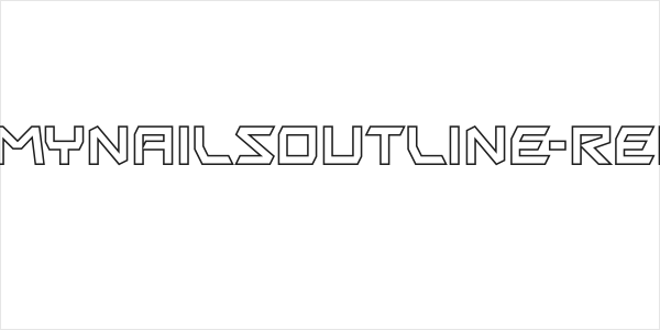 BitingMyNailsOutline-Regular Logo