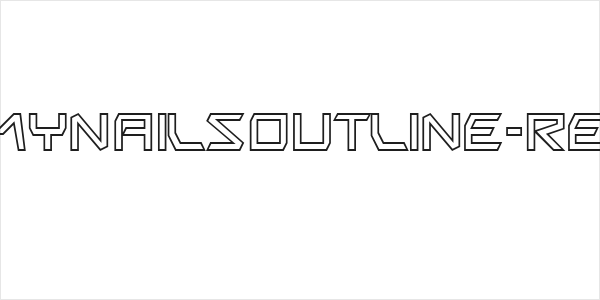 BitingMyNailsOutline-Regular Logo