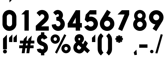 Bitink Font OTHER CHARS